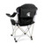 Michigan State Spartans - Reclining Camp Chair - Black with Gray Accents