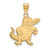 Florida Gators 10K Yellow Gold Lg Pendant