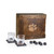 Clemson Tigers Oak Wood Whiskey Box Set