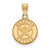 Houston Astros 14K Yellow Gold Small Pendant