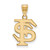 Florida State Seminoles 14K Yellow Gold Med Charm