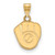 Milwaukee Brewers 14k Yellow Gold Small Pendant