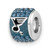 St. Louis Blues Sterling Silver Bead Charm