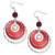 New Jersey Devils Game Day Earrings