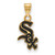 Chicago White Sox Logo Art Sterling Silver Gold Plated Small Pendant