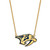 Nashville Predators Sterling Silver Gold Plated Large Pendant Necklace