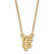 San Francisco Giants Sterling Silver Sm Gold Plated Pendant Necklace
