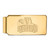 Baylor Bears Sterling Silver Gold Plated Money Clip