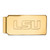 LSU Tigers Sterling Silver Gold Plated Money Clip