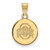 Ohio State Buckeyes Silver Gold Plated Small Disc Pendant