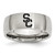 USC Trojans Stainless Steel Laser Etch Ring