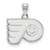 Philadelphia Flyers Sterling Silver Small Pendant