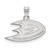 Anaheim Ducks Sterling Silver Small Pendant