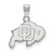 Colorado Buffaloes Sterling Silver Small Pendant