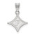 Furman Paladins Sterling Silver Medium NCAA Pendant