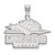 Longwood Lancers Sterling Silver Large Pendant