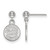Minnesota Twins Sterling Silver Dangle Ball Earrings