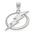 Tampa Bay Lightning Logo Art Sterling Silver Lg Charm