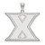 Xavier Musketeers Sterling Silver Extra Large Pendant