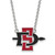 San Diego State Aztecs Sterling Silver Large Pendant Necklace