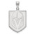Vegas Golden Knights Logo Art Sterling Silver Charm
