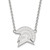 San Jose State Spartans Sterling Silver Large Pendant Necklace