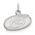 Carolina Hurricanes Sterling Silver Extra Small Pendant