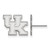 Kentucky Wildcats NCAA Sterling Silver Small Post Earrings