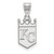 Kansas City Royals Sterling Silver Medium Pendant