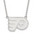 Philadelphia Flyers Sterling Silver Large Pendant Necklace