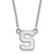 Michigan State Spartans Ss Small Pendant Necklace