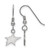 Dallas Stars Sterling Silver Extra Small Dangle Earrings