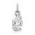 Georgia Southern Eagles College Sterling Silver Extra Small Pendant