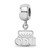 Old Dominion Monarchs Logo Art Sterling Silver Xs Bead Charm