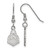 Purdue Boilermakers Sterling Silver Small Dangle Earrings