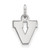 Virginia Cavaliers Sterling Silver Extra Small Pendant