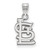 St Louis Cardinals Sterling Silver Small Pendant