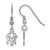 New York Yankees Sterling Silver Extra Small Dangle Earrings