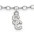 USC Trojans Sterling Silver Anklet