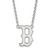 Boston Red Sox MLB Sterling Silver Large Pendant Necklace