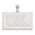 Kentucky Wildcats Sterling Silver Large Pendant