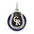 Colorado Rockies MLB Logo Art Sterling Silver Baseball Pendant