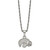 Iowa Hawkeyes Stainless Steel Pendant Necklace