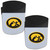 Iowa Hawkeyes Chip Clip Magnet with Bottle Opener - 2 Pack