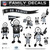 Las Vegas Raiders Large Family Decal Set