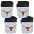 Texas Longhorns Chip Clip Magnet with Bottle Opener - 4 Pack
