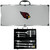 Arizona Cardinals 8 Piece Stainless Steel BBQ Set w/Metal Case