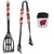 Wisconsin Badgers 2 Piece BBQ Set and Chip Clip