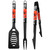 Oregon State Beavers 3 Piece Black Tailgater BBQ Set