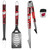 Wisconsin Badgers 3 Piece BBQ Set and Chip Clip